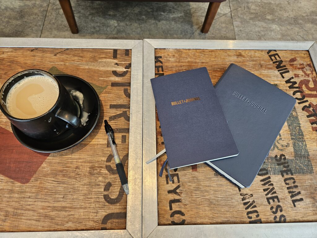 Bullet Journal & Coffee